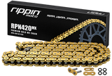 RPN420MX Premium Gold MX O-Ring Chain for Surron Light Bee (LBX), Talaria, Rawrr & E-Ride PRO SS